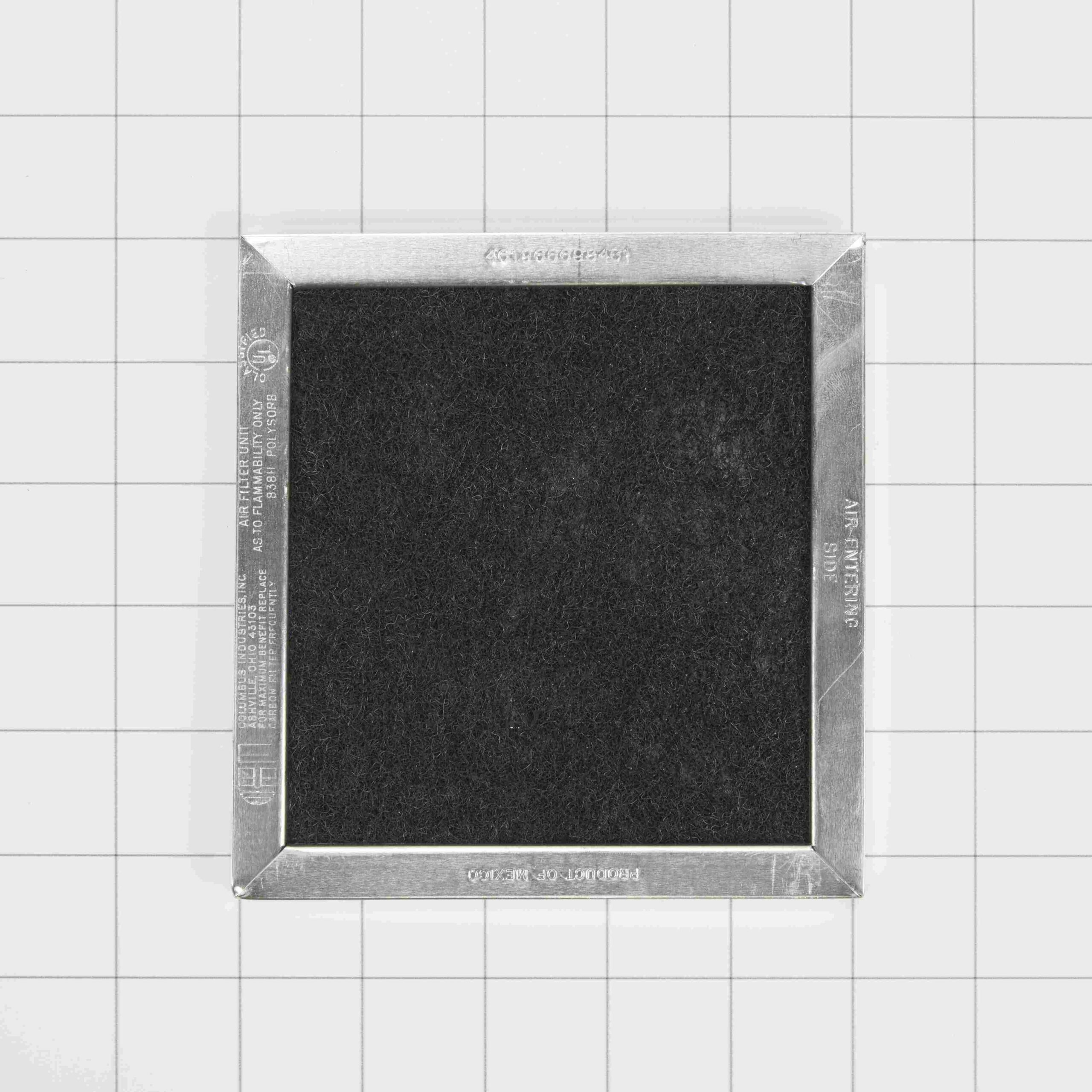 8206230A Whirlpool Microwave Charcoal Filter - Image 3