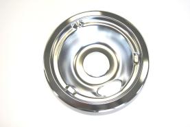 WB31K5024 GE Range Stove Cooktop 6" Drip Bowl Chrome with 2 Indents