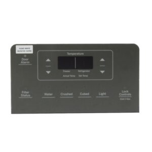 WR55X34887 GE Refrigerator Interface Dispenser Gray Assembly