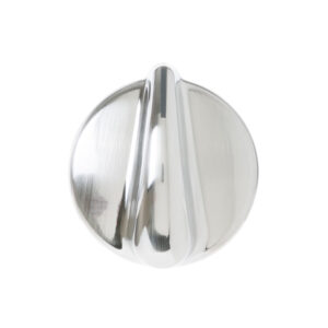 WB03X10316 GE Oven Burner Knob Chrome