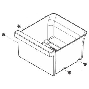 5304519801 Frigidaire/Electrolux Refrigerator PAN Assembly