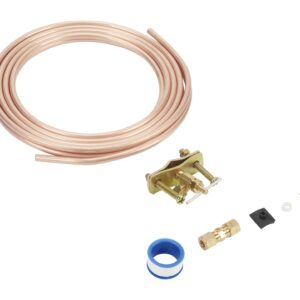 8003RP Whirlpool 25' 1/4" Copper Water Supply Line Kit