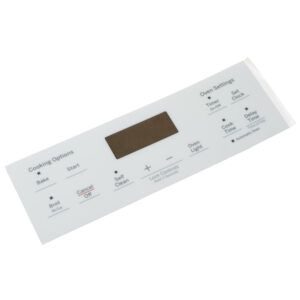 FACEPLATE GRAPHICS-WHITE