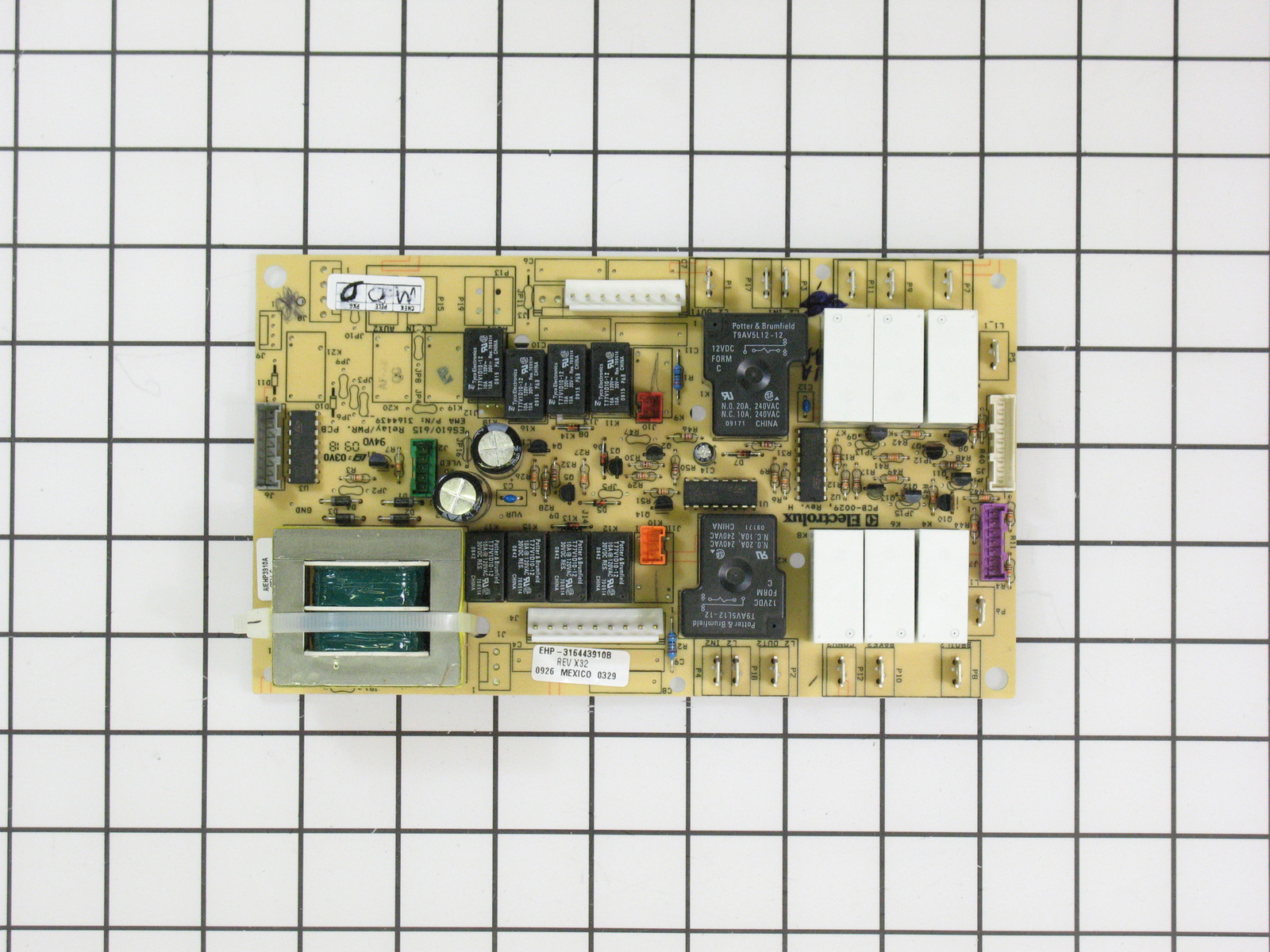 316443910 Electrolux Frigidaire Range/Wall Oven Relay Control Board