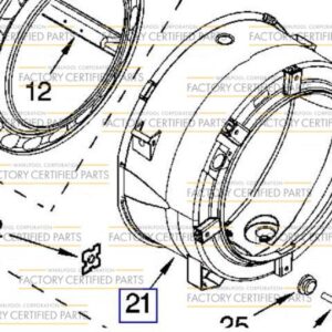 280251 Whirlpool Outer Tub OS3
