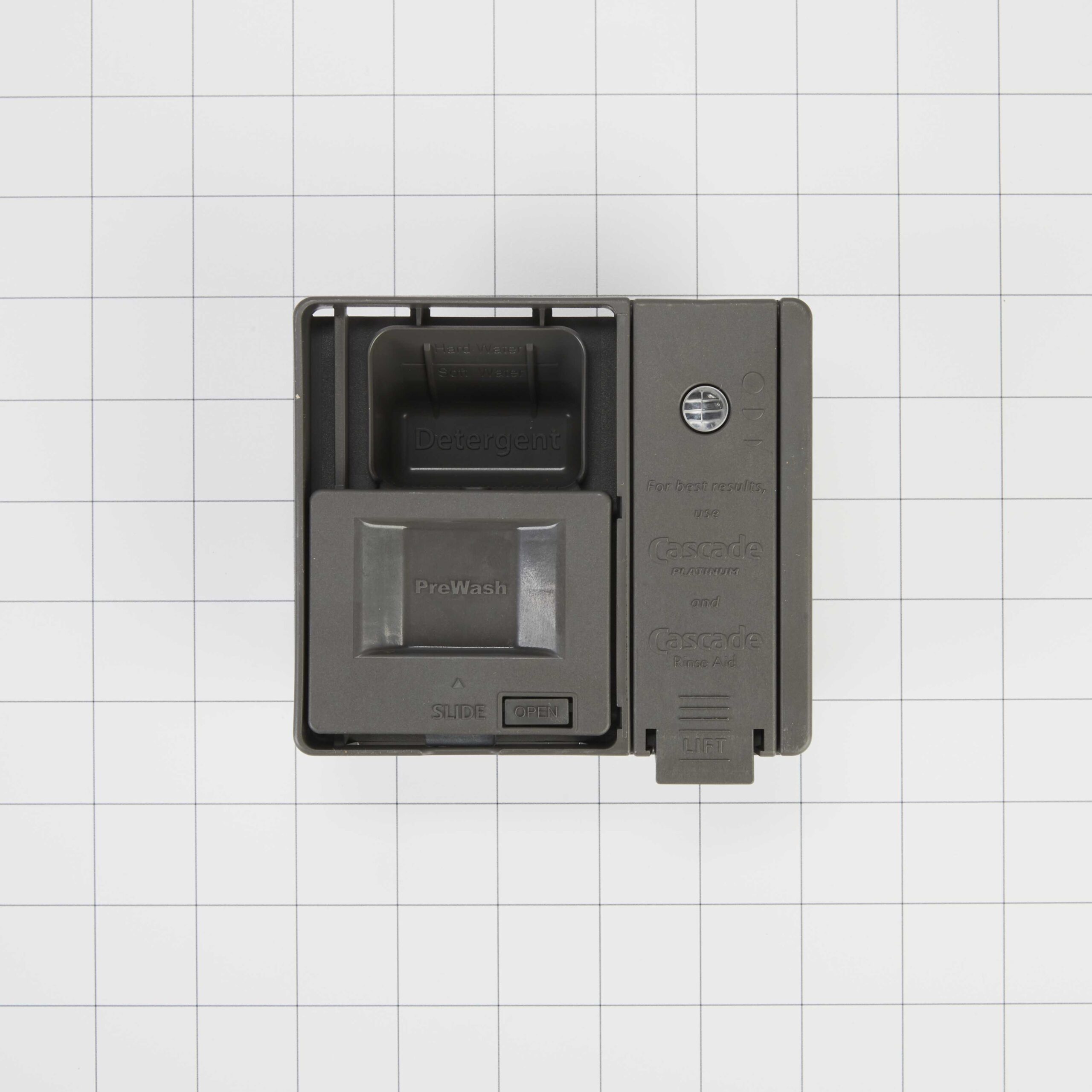 W10861000 Whirlpool Dishwasher Detergent Dispenser - Image 2