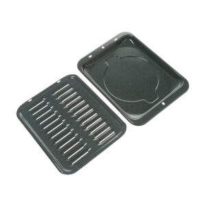 WB48X10056 GE Large Porcelain Broil Pan Set