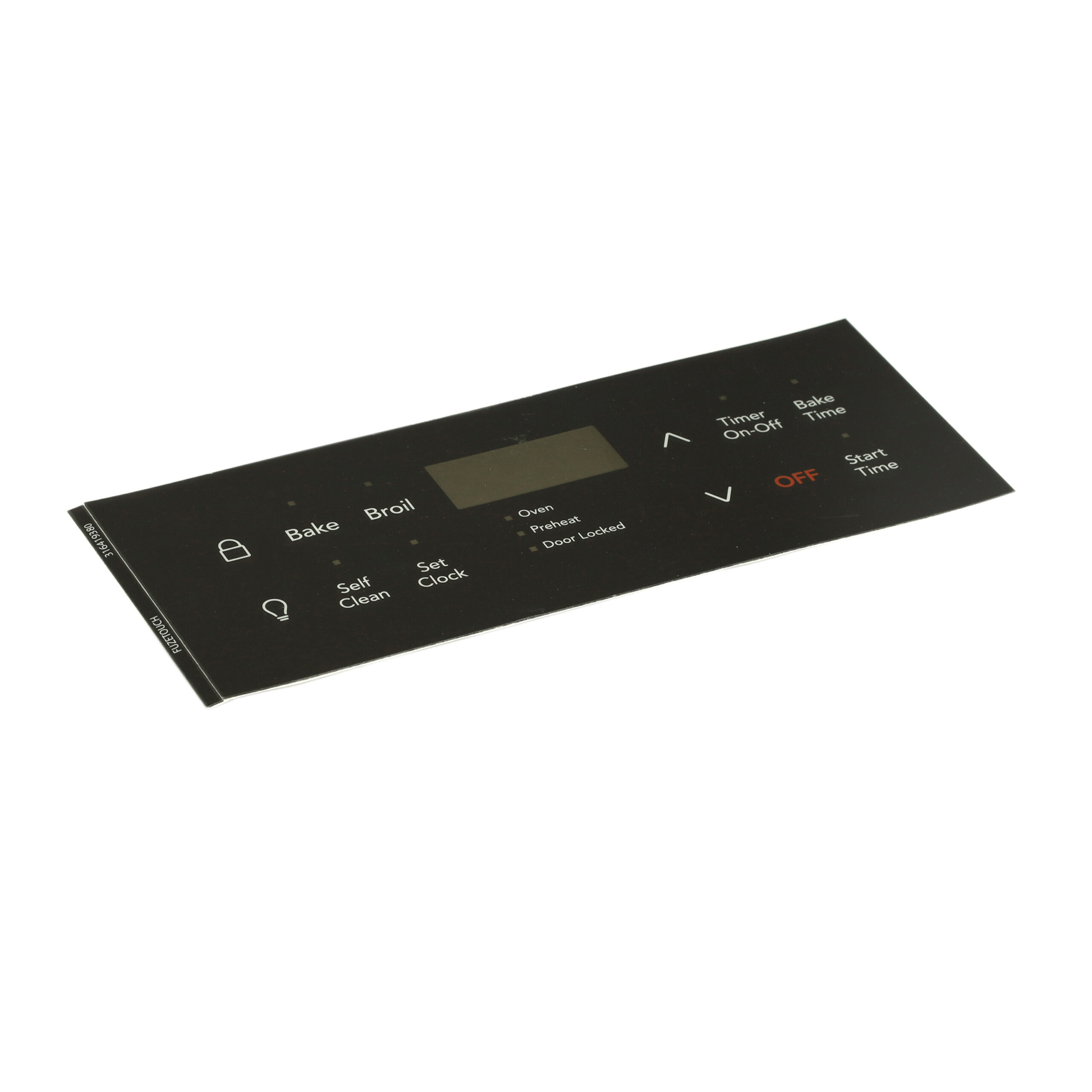 316419380 Frigidaire Oven Black Range Overlay