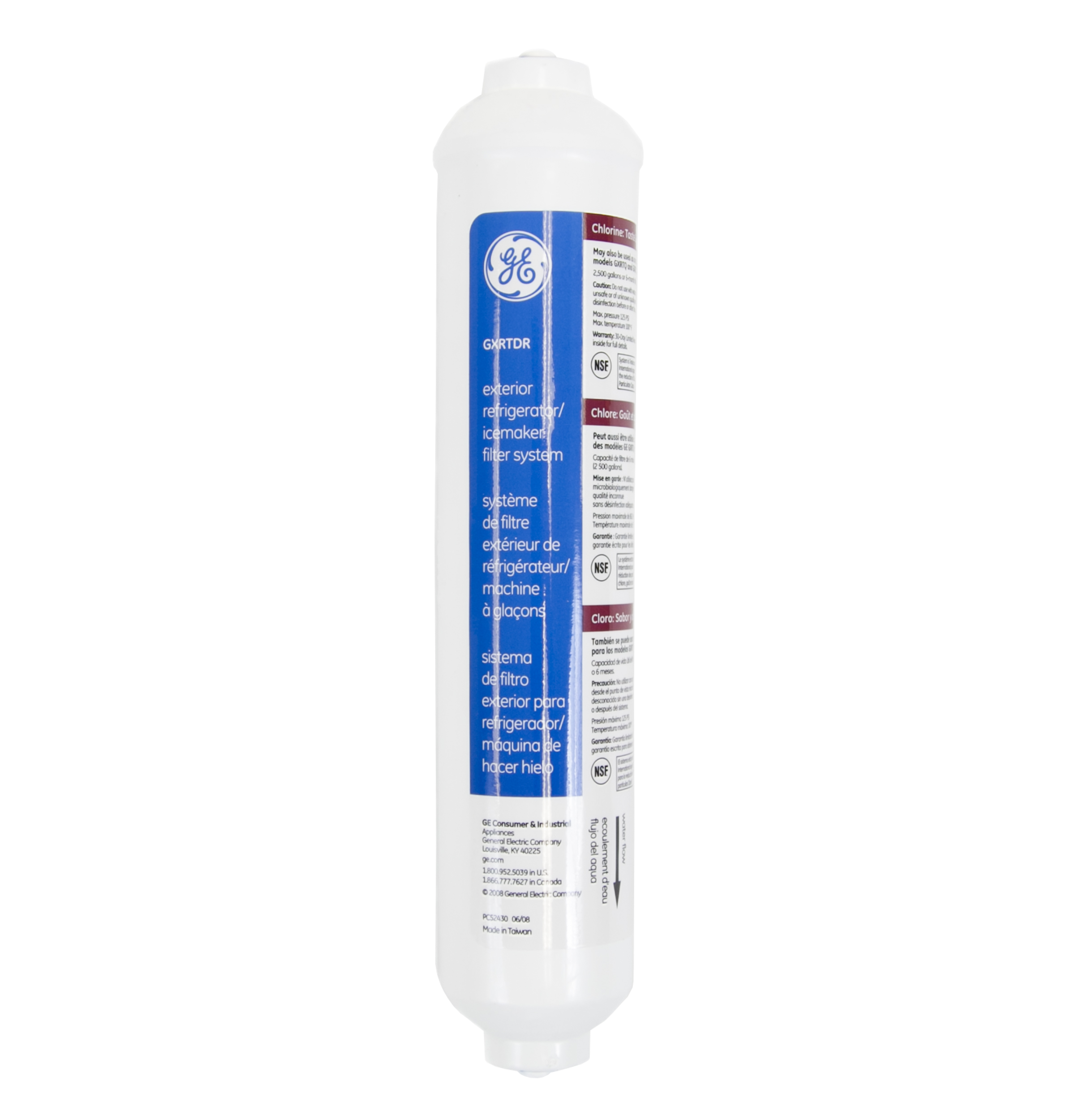 GXRTDR GE Inline Refrigerator Water Filter Kit - Image 3