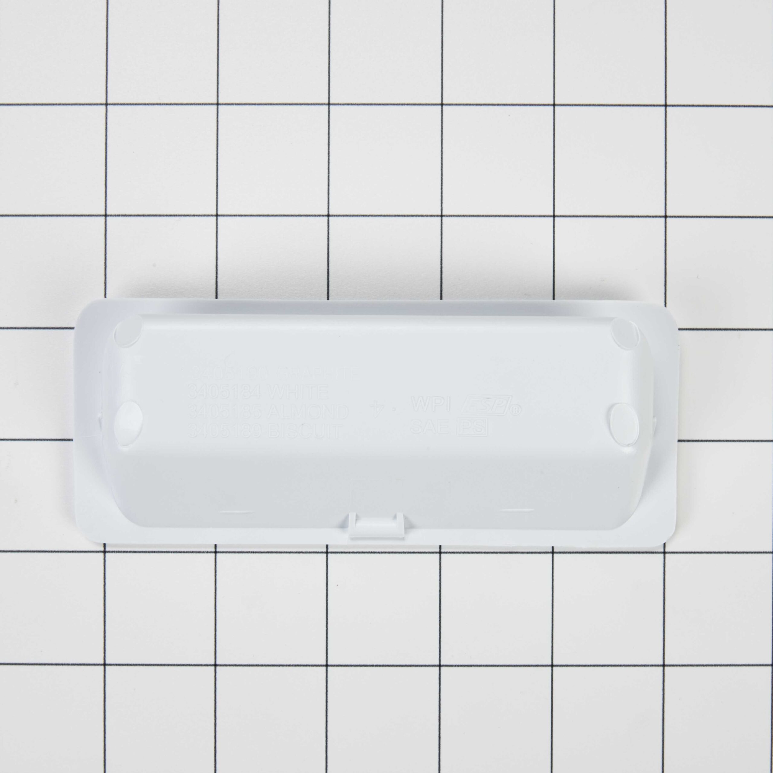 WP3405184 Whirlpool Door Handle White - Image 3