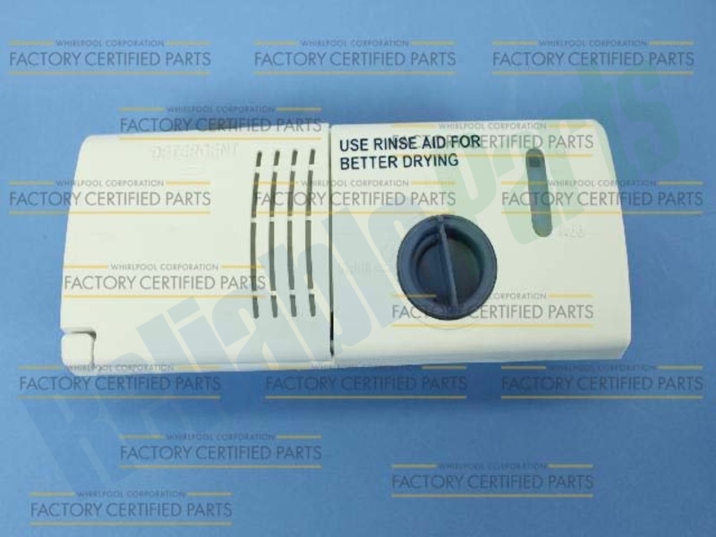 WPW10224428 Whirlpool Dishwasher Detergent and Rinse Aid Dispenser - Image 2