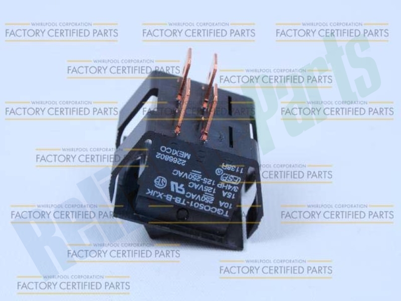 WP2266802 Whirlpool Refrigerator Switch - Image 2