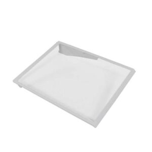 WR71X24965 GE Refrigerator Shelf Half Assembly