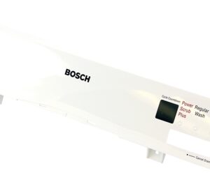 00475224 Bosch Dishwasher White Facia Panel