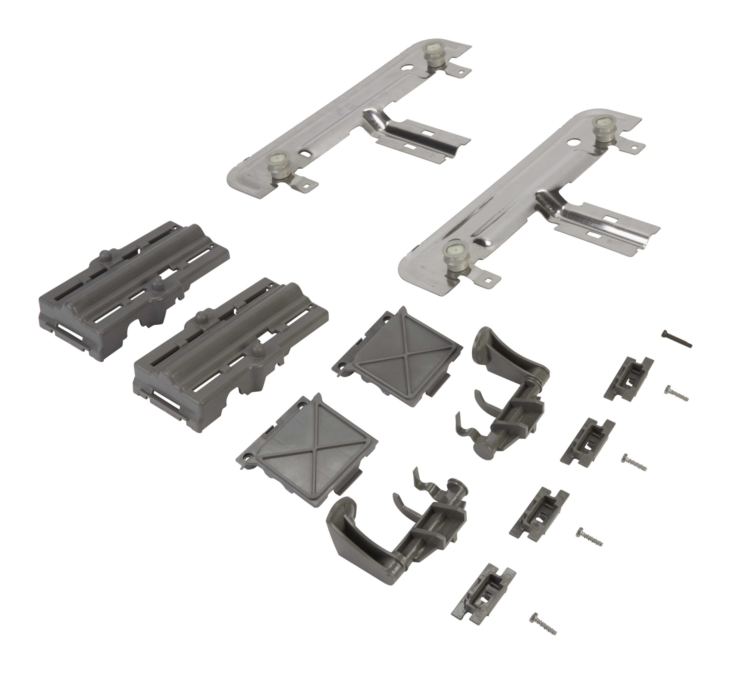 W10712394 Whirlpool Dishwasher Wheel and Arm Adjuster Kit