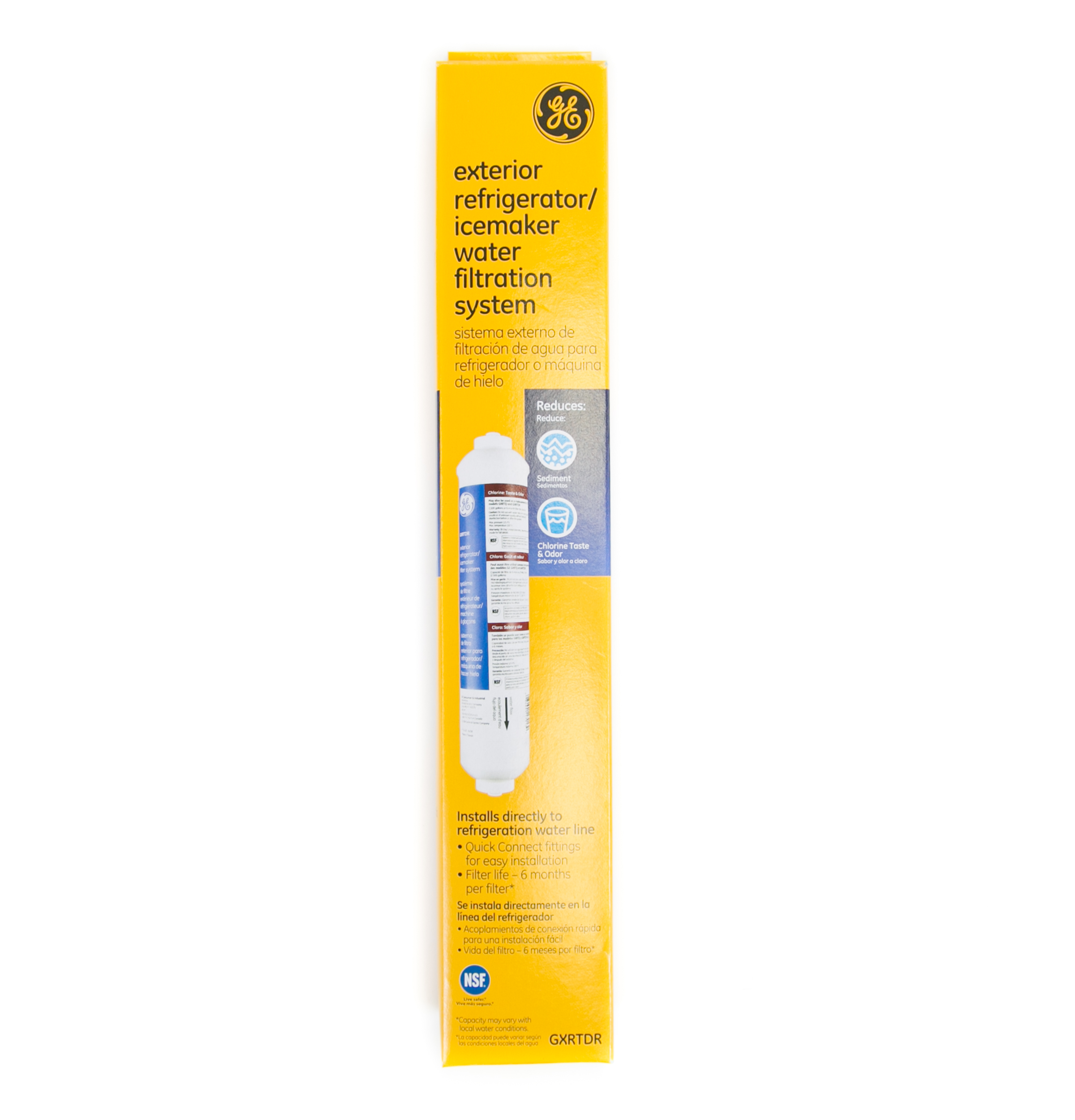 GXRTDR GE Inline Refrigerator Water Filter Kit - Image 2
